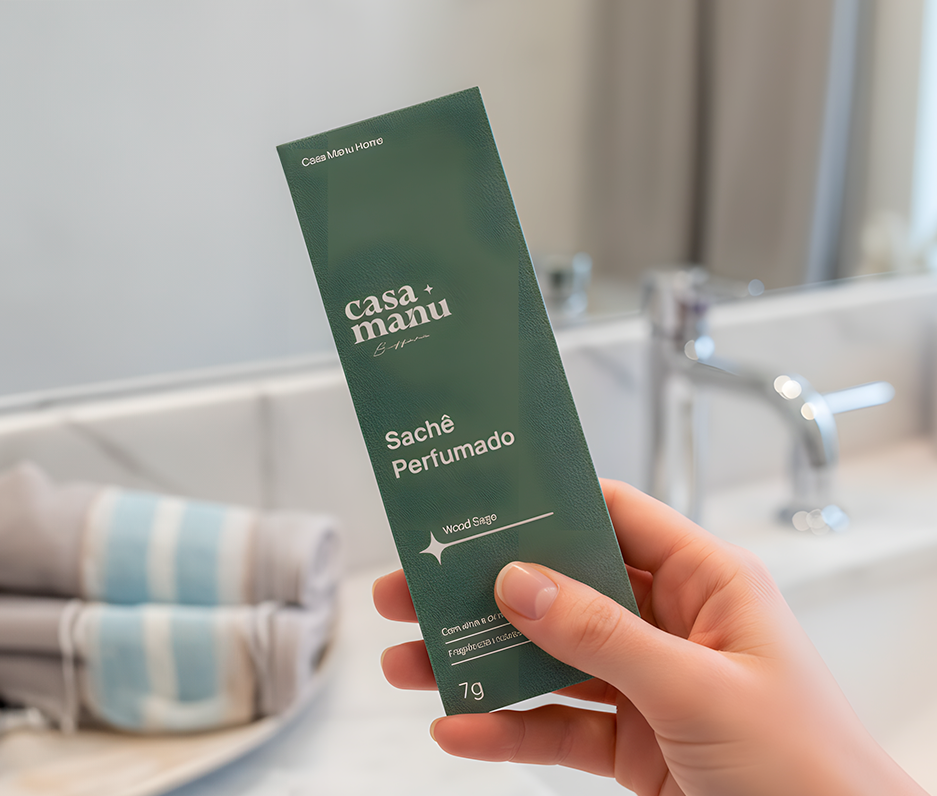 Kit Duo - Sachê Perfumado Wood Sage